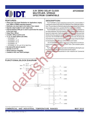 IDT23S08E-1DC datasheet  